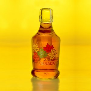 Sample of Glass Bottle Printing for Food Containers