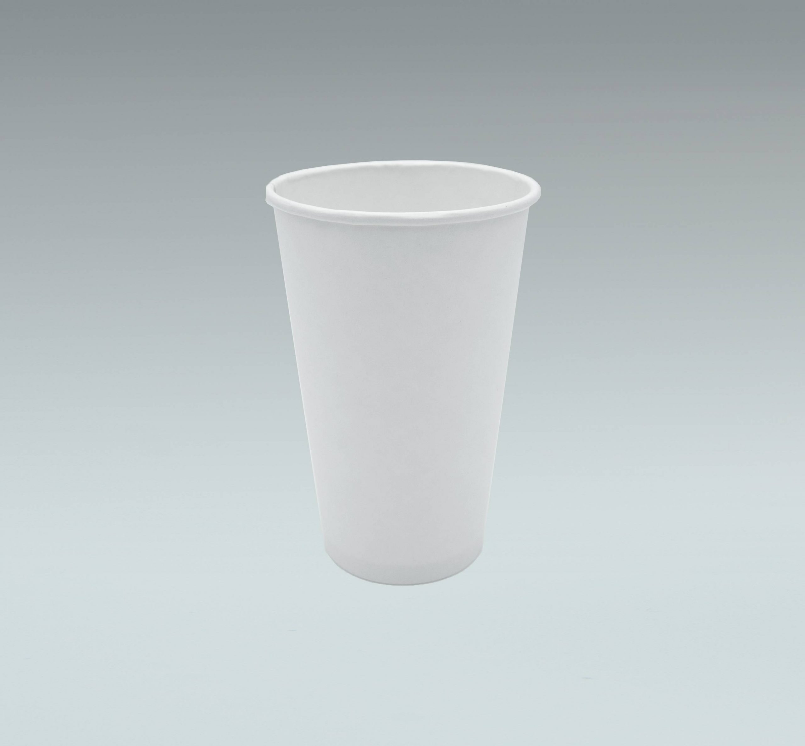 Choice 10 oz. White Poly Paper Hot Cup - 1000/Case