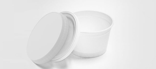 Single Serve Paper Ice Cream Cup with Lid - Stanpac