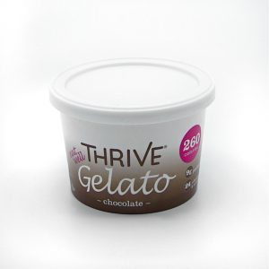 Thrive Gelato | 3.5 ounce cup with plastic snap-on cap