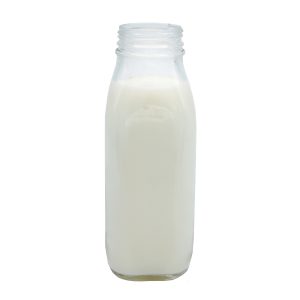 12 Ounce Threaded Glass Bottle
