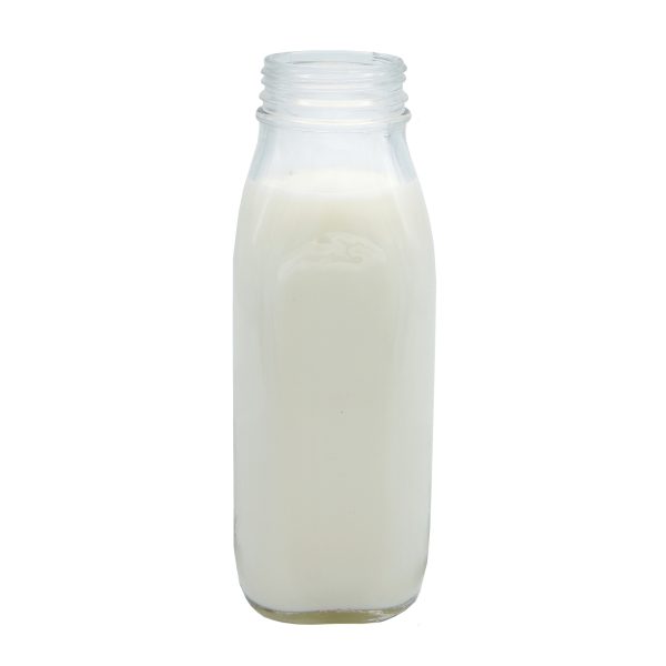 12 Ounce Threaded Glass Bottle